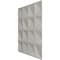 Ekena Millwork 19 5/8in. W x 19 5/8in. H Tristan EnduraWall Decorative 3D Wall Panel Covers 2.67 Sq. Ft. WP20X20TNCCH - alternate 4